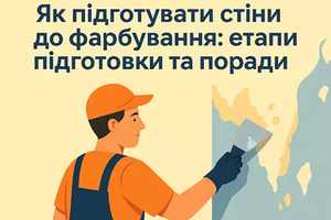 Підготовка стін до фарбування: що важливо знати? | FarbaBud фото