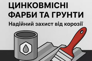 Цинковмісні фарби та ґрунти по металу: надійний захист від корозії | FarbaBud фото