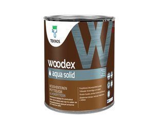 Фарба-антисептик для дерева на акрилатній основі Teknos Woodex Aqua Solid (Вудекс Аква Солід) 10612226 фото