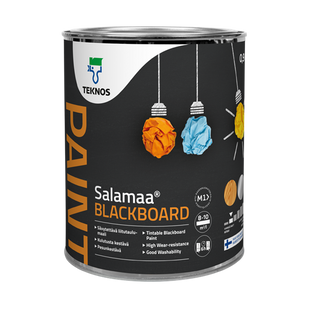 Фарба для шкільних дощок Teknos Salamaa Blackboard (Саламаа Блекбоард) 10697211 фото