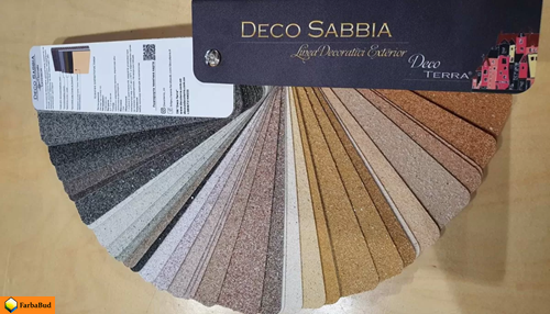 Декоративна штукатурка Deco Sabbia (Деко Саббія) "силіконова база" 5941627 фото