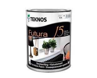 Напівматова фарба для дерев'яних та металевих поверхонь Teknos Futura 15 (Футура) 10585430 фото