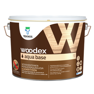 Грунт-антисептик для дерева на водній основі Teknos Woodex Aqua Base (Вудекс Аква Бейс) 10590029 фото