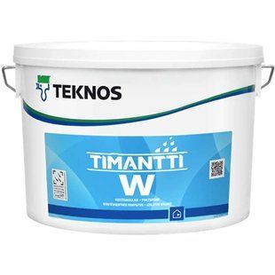 Грунт-фарба для вологих приміщень Teknos Timantti W (Тіманті) 10694986 фото