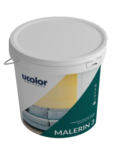 Cтійка до миття латексна фарба для внутрішніх робіт UCOLOR Malerin 3 10543884 фото