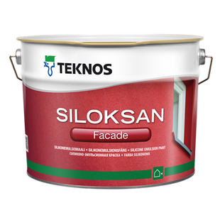 Силіконова фасадна фарба Teknos Siloksan Facade (Сілоксан Фасад) 10571906 фото
